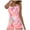 Light Pink, variant on Caqnni Women's Tankini Swimsuits Blouson Swim Tank Top with Shorts Modest Bathing Suits Swimwear Beachwear Bikini Tankini Top Only No Bottom (L,Black)