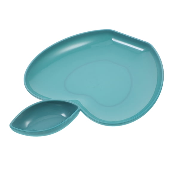 CHICHUMID Plastic Snack Tray with Sauce Holder for Fried Food Dumplings and Desserts