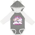 thumbnail image 3 of Inktastic My Mimi Loves Me Unicorn Girls Long Sleeve Baby Bodysuit, 3 of 5