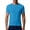 Light Blue, variant on LODIENY Mens T-Shirts Cotton Plain Regular Fit Casual Solid Color Summer Tshirt Crewneck Short Sleeve Casual Basic Tee Shirt for Men Fluorescent Green L