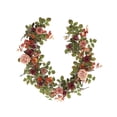 thumbnail image 3 of Guirnalda floral de rosas artificiales de 5,9 pies, guirnalda de flores artificiales para Rojo, 3 of 9