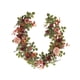 thumbnail image 4 of Enredadera de flor de Rosa Artificial de 5,9 pies, guirnalda Floral decorativa de vegetación, guirnalda de flores artificiales para fondo de mesa de Rojo, 4 of 8
