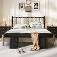 thumbnail image 4 of Tribesigns 59" End of Bed Bench, Long Black Bedroom Bench, Modern Indoor Bench for Bedroom, Living Room, Entryway, 4 of 5