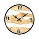 thumbnail image 2 of Reloj de pared decorativo de madera, silencioso y creativo, efecto madera, 30 cm, ideal para Números arábigos, 2 of 7