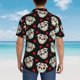 thumbnail image 4 of Fotbe PUG Camisa Hawaiana para Hombre Unisex – Camisa Casual de Verano con Botones de Manga Corta de Algodón y Lino,Medium, 4 of 7