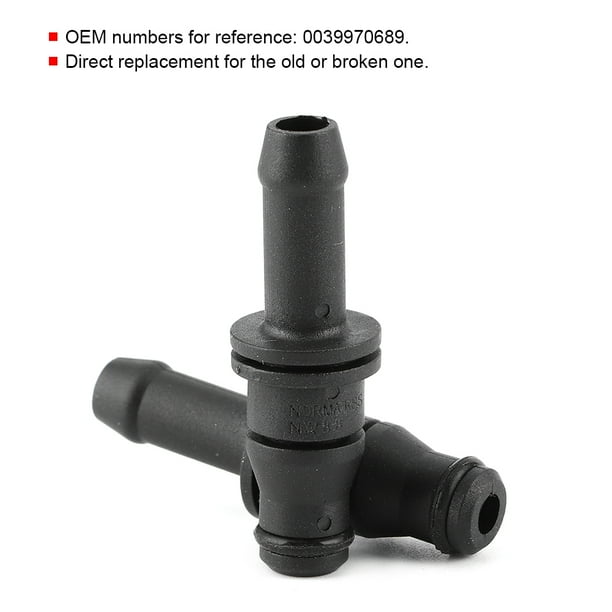 Conector De Manguera De Refrigeración Refrigerante, 2 Uds., Repuesto 0039970689, Apto Para W203 CL203 A209 X164