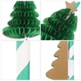 thumbnail image 3 of KAKOWELY 10 pajitas de papel con forma de panal para árbol de Navidad, suministros para fiestas navideñas., 3 of 4