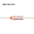 thumbnail image 3 of Uxcell 250V 10A 133 Celsius Circuit Cut Off Temperature Thermal Fuse 10 Pcs, 3 of 5