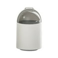 thumbnail image 3 of Small Trash Can with Lid, Mini Trash Can for Bathroom, Office and Bedroom, Small Bathroom Garbage Can with Swing Top, Compact Waste Basket for Desk, Dorm & Home, White - Xuniizn, 3 of 7