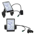 thumbnail image 4 of Scooter LCD Display, Waterproof Electric Bike LCD Display Easy To Install  for 31.8mm 22.2mm Handlebars, 4 of 8