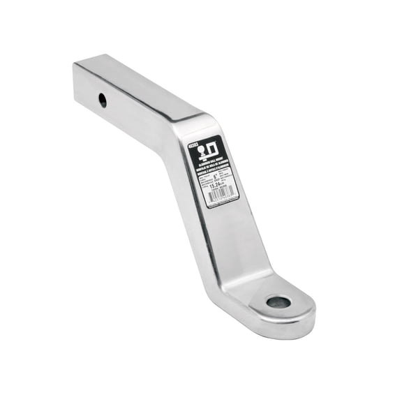 Reese 40383 Polished Aluminum 8,000 lb. Capacity 11 7/8" Ball Mount with 5" Rise & 6" Drop