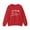 Red, variant on Believe - Christmas design Unisex Heavy Blendâ„¢ Crewneck Sweatshirt
