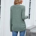 thumbnail image 3 of zbxnLI Womenss Sweatshirts Crew Neck Long Sleeve Shirts Tunic Tops Casual Loose Pullover Fall Winter Soft Top, 3 of 7