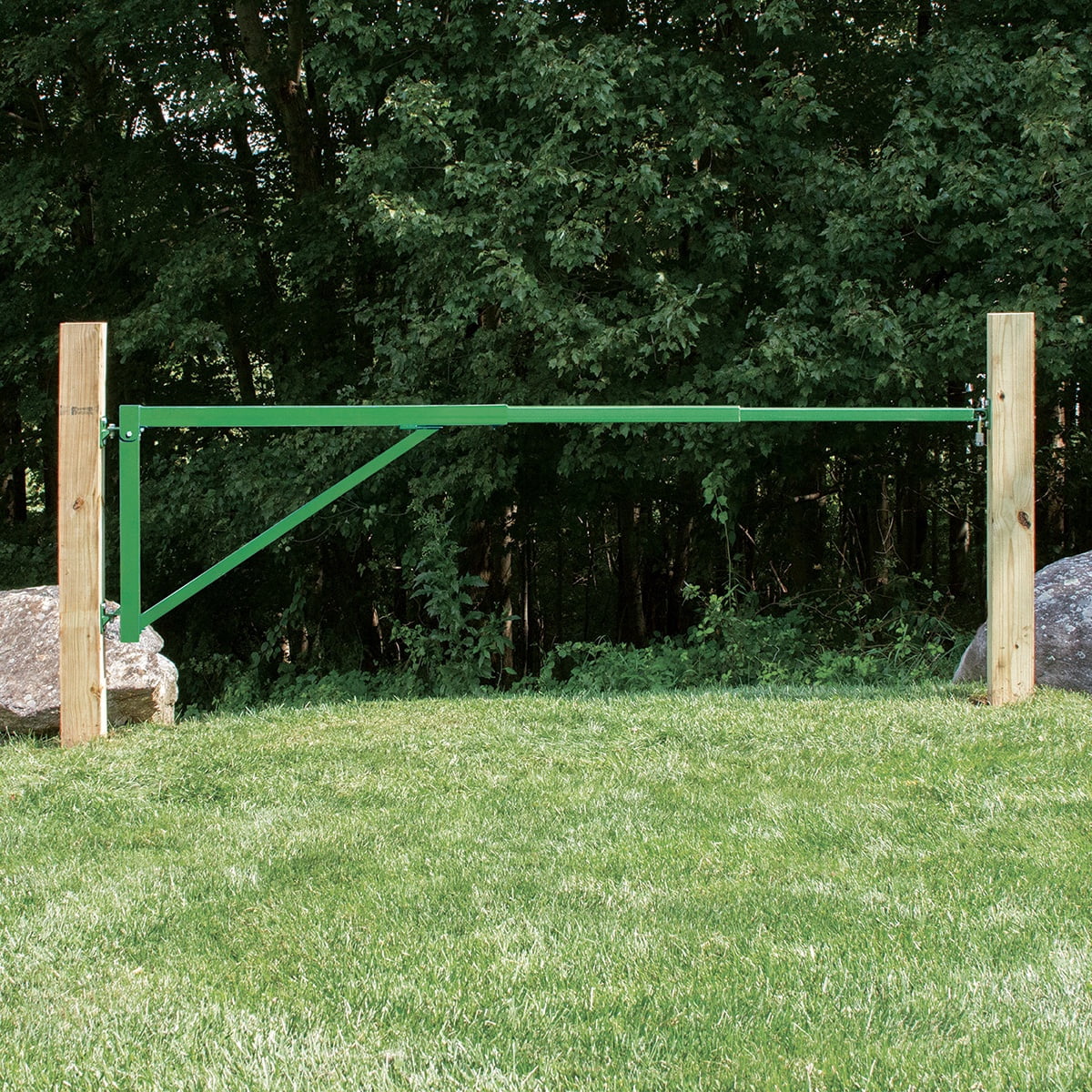 Hinged Barrier Gate 12ft Grn