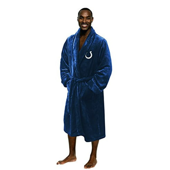 The Northwest Company Officially Licensed NFL Team Silk Touch Lounge Bath Robe, For Men and Women , Large-X-Large