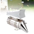 thumbnail image 1 of Stainless Steel Bee Smoker Solid Wood Construction Stable Smoke Generation Portable Design Exquisite Workmanship Convenient Storage for Beekeeping Equipment with Filter, 1 of 7