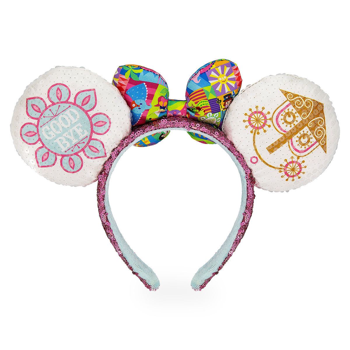 *NEW* Disney Parks RAINBOW Minnie Mouse Ears Headband with Tags