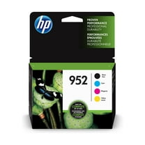 HP 952 4-pack Black/Cyan/Magenta/Yellow Original Ink Cartridges, ~900 pages,