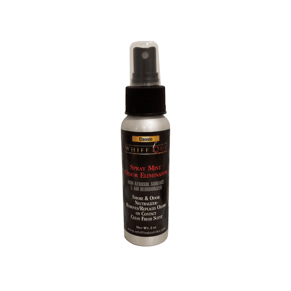 Whiff Out Spray Mist- 2 oz Non-Aerosol Surface & Air Deodorizer- Classic Scent