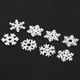 thumbnail image 2 of 50PCS 35mm Mix Shape Wooden White Snowflakes Christmas Ornaments Xmas Pendants New Year Christmas Decorations for Home Party, 2 of 5