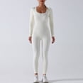 thumbnail image 1 of Traje de yoga de una pieza sin costuras, pantalones de manga larga, traje deportivo de fitness de otoño e invierno, traje de cuerpo de levantamiento de cadera y abdomen con alta elasticidad, 1 of 5