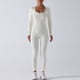 thumbnail image 1 of Traje de yoga de una pieza sin costuras, pantalones de manga larga, traje deportivo de fitness de otoño e invierno, traje de cuerpo de levantamiento de cadera y abdomen con alta elasticidad, 1 of 5