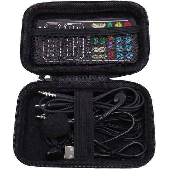 80 Niveles de de Sonido, Ajuste Fino, 8 Modos de Voz, Cambir de Voz para Teléfono, Tableta, Computra Portátil, PC, Modulr de Portátil para Chatear, Canto, KTV, Sonido Eléctrico