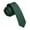 Dark Green, variant on Men's Burgundy Slim Tie, 1.58 inch Solid Color Skinny Necktie