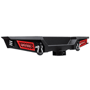 Sunpie 2007-2018 Jeep Wrangler JK/JKU Front & Rear Bumpers Combo Kits with Winch Plate & LED Lights & D-Rings