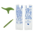 thumbnail image 2 of Gazechimp Reflexology Socks Breathable with Zones Marked Soft Acupoint Schematic Socks 30cmx8.5cm, 2 of 7