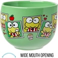 thumbnail image 6 of Silver Buffalo Sanrio Hello Kitty and Friends Keroppi Polaroids Ceramic Ramen Noodle Rice Bowl with Chopsticks, Microwave Safe, 20 Ounces, 6 of 9