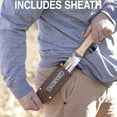 thumbnail image 6 of Grampa's Garden Knife - Versatile 7" Hori Hori Garden Knife With Straight & Serrated Steel Blade. Heavy-Duty Garden Hand Tool For Weeding, Digging or Planting. Includes Protective Sheath., 6 of 8