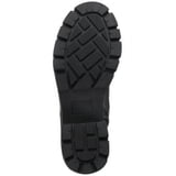 Sun + Stone Women's Sloanie Lace Up Lug Sole Hiker Booties Balck Size 6 M