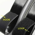 thumbnail image 3 of 20-50mmMagic Sticker Tap Self Adhesive Hook and Loop Nylon Sticker Disks Velcro Tape Sewing Adhesive Glue DIY Craft Accessories White 25Meter 25MM, 3 of 6