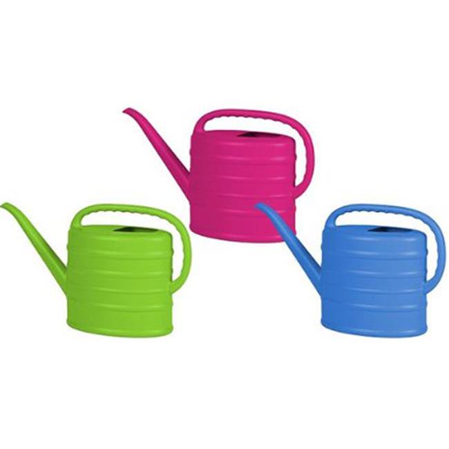 Misco PWC150099 150 oz Plastic Watering Can, Assorted Color Pack of