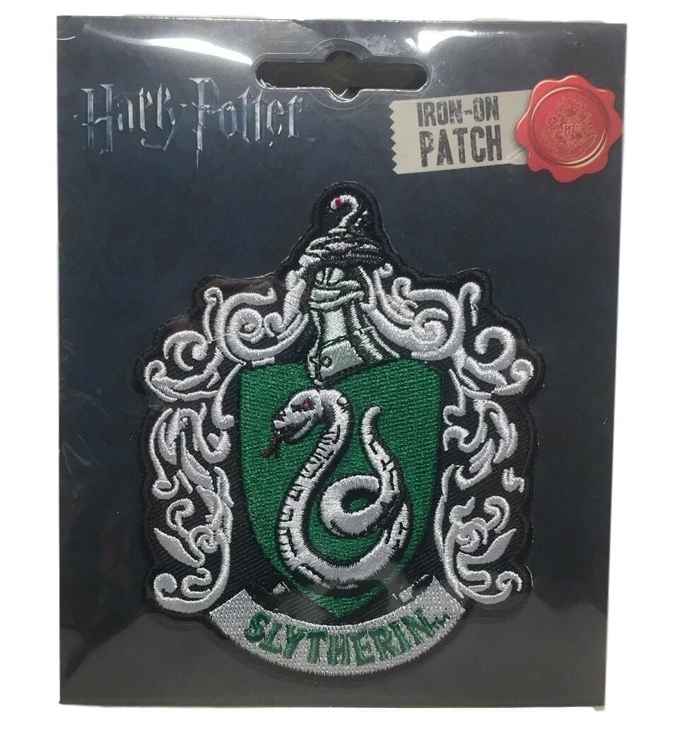 Harry Potter Slytherin Embroidered Cest Iron on Sew on Patch Embroider Applique 