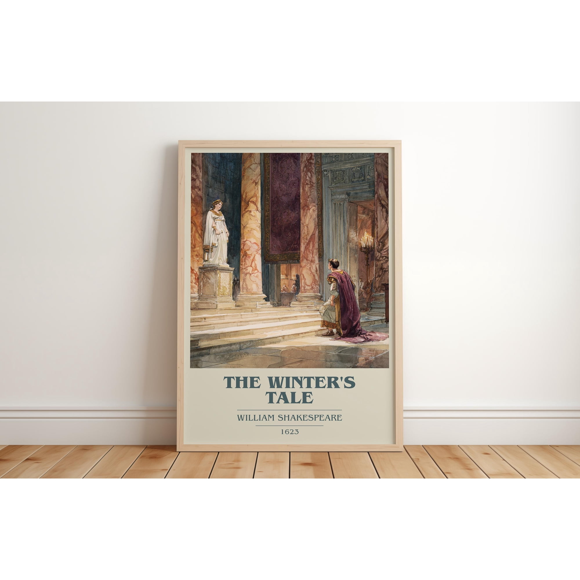 The Winter S Tale By William Shakespeare Classic Literature Literary Wall Art Poster Poster Print Only