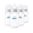 thumbnail image 1 of Paquete de 4 Biberones Anticólicos Philips AVENT 11 oz Transparente SCY106/02, 1 of 3