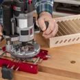 thumbnail image 3 of Woodworking Drilling Positioner Engraving Machine Drilling Positioner Tenon and Mortise Positioning Drilling Tool, 3 of 6
