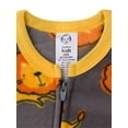 thumbnail image 3 of Gerber Baby & Toddler Neutral Microfleece Blanket Sleeper Pajamas, 2-Pack, Sizes 0/3M-5T, 3 of 8