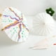 thumbnail image 1 of Sombrilla de papel ANGGREK de 60 cm de Diámetro blanca para Bodas y Manualidades DIY, 1 of 8