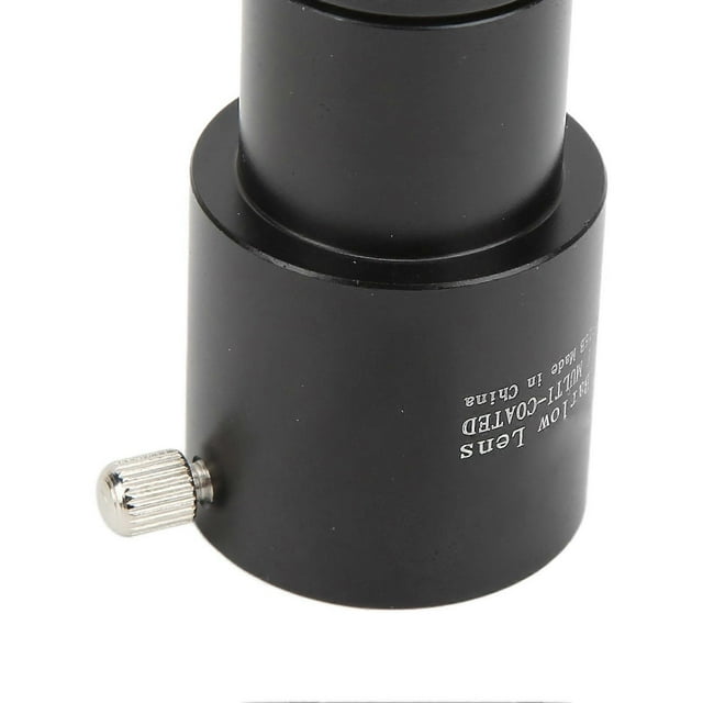 2X Barlow Lens, Multi-Coated Glass, for Astronomical Telescope, 0.965" Eyepiece