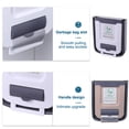 thumbnail image 3 of maskred PP TPR Trash Can Foldable Punch-free Lidless Garbage Classification Bin Dustbin House Bathroom Kitchen Waste Basket Coffee L, 3 of 6