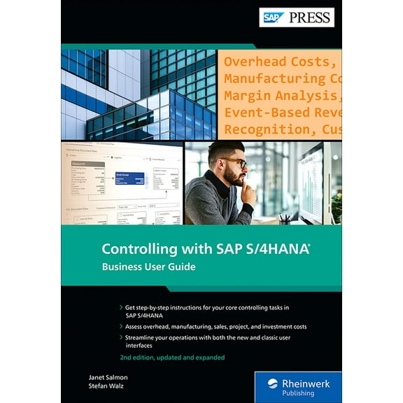 Controlling with SAP S/4hana: Business User Guide, (Hardcover)