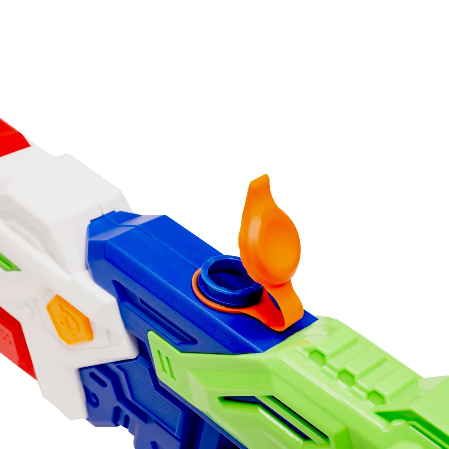 Ultra Soaker Water Blaster High Pressure & Capacity Pump Action Water Gun Toy With Scope For Beach, Swimming Pool, Water Games (Green)