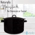 thumbnail image 3 of Millvado 12 Qt Granite Nonstick Stockpot with Lid, 3 of 3