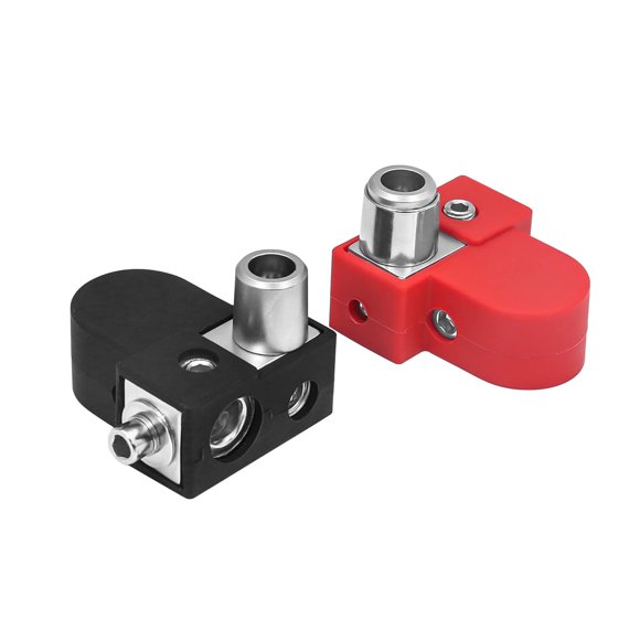 Terminales de batería Recoil BTO de latón macizo con collares adaptadores