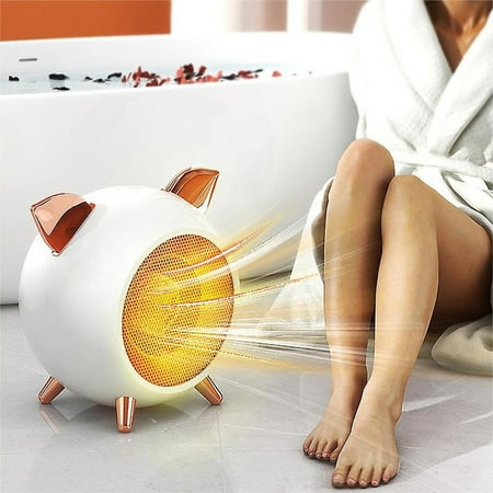

Desktop Heater & Electric Heater Office Household Mini Energy Saving Heater Silent And Portable Heater 360° Whole House Circulation Automatic Power Off Heater