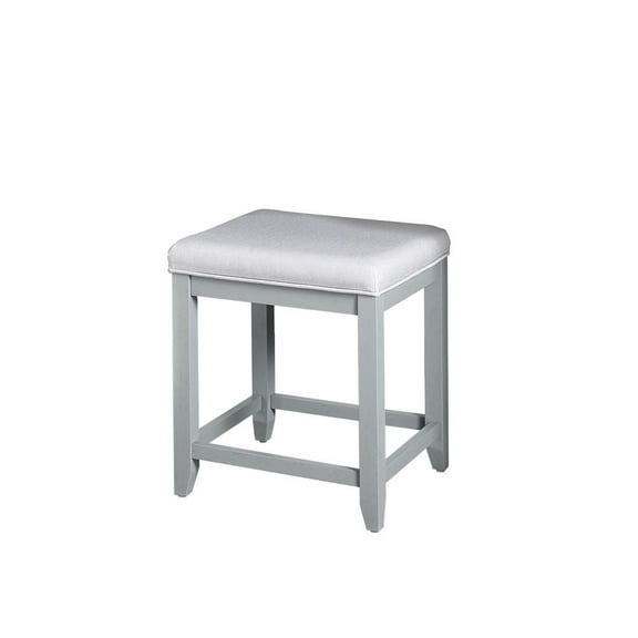 Vista Vanity Stool Gray/Shale