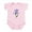 Petal Pink, variant on CafePress - The Purple Iris Infant Bodysuit - Baby Light Bodysuit, Size Newborn - 24 Months